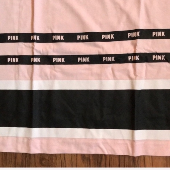 VS PINK Campus Lace-up Long Sleeve Top Size Small - Picture 4 of 4